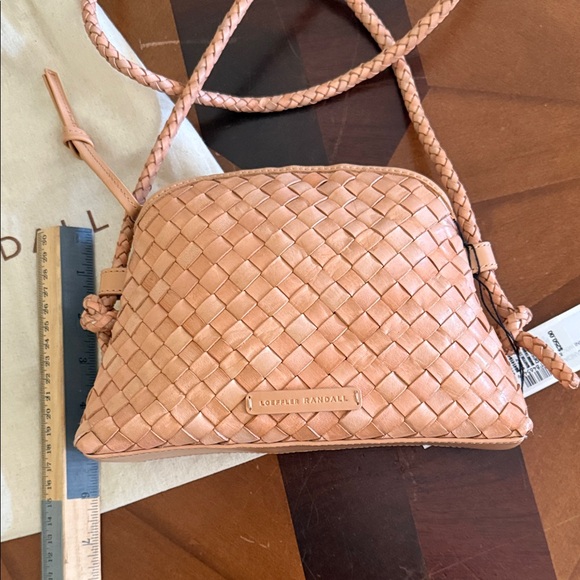 Loeffler Randall Woven Crossbody Bag in Tan - Picture 6 of 6
